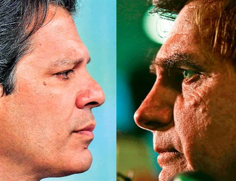 Leia mais sobre o artigo Bolsonaro e Haddad se enfrentarão no segundo turno