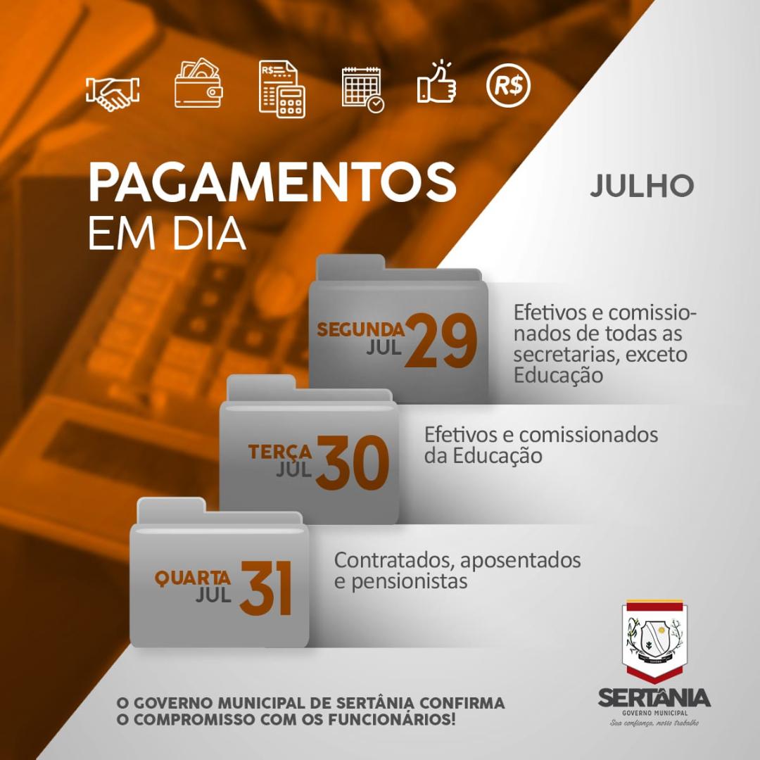 Leia mais sobre o artigo Começa nesta segunda-feira (29) pagamento do funcionalismo público