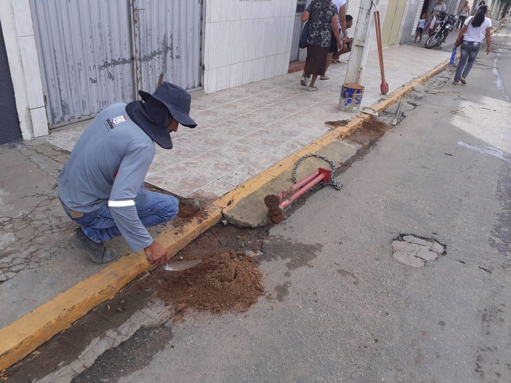 Leia mais sobre o artigo ﻿Governo Municipal de Sertânia dá início a trabalho de desobstrução de calçadas