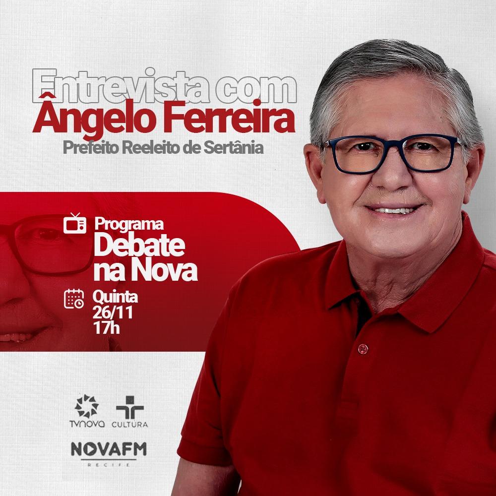 Leia mais sobre o artigo Ângelo Ferreira participará de Programa na TV Nova, afiliada da TV Cultura