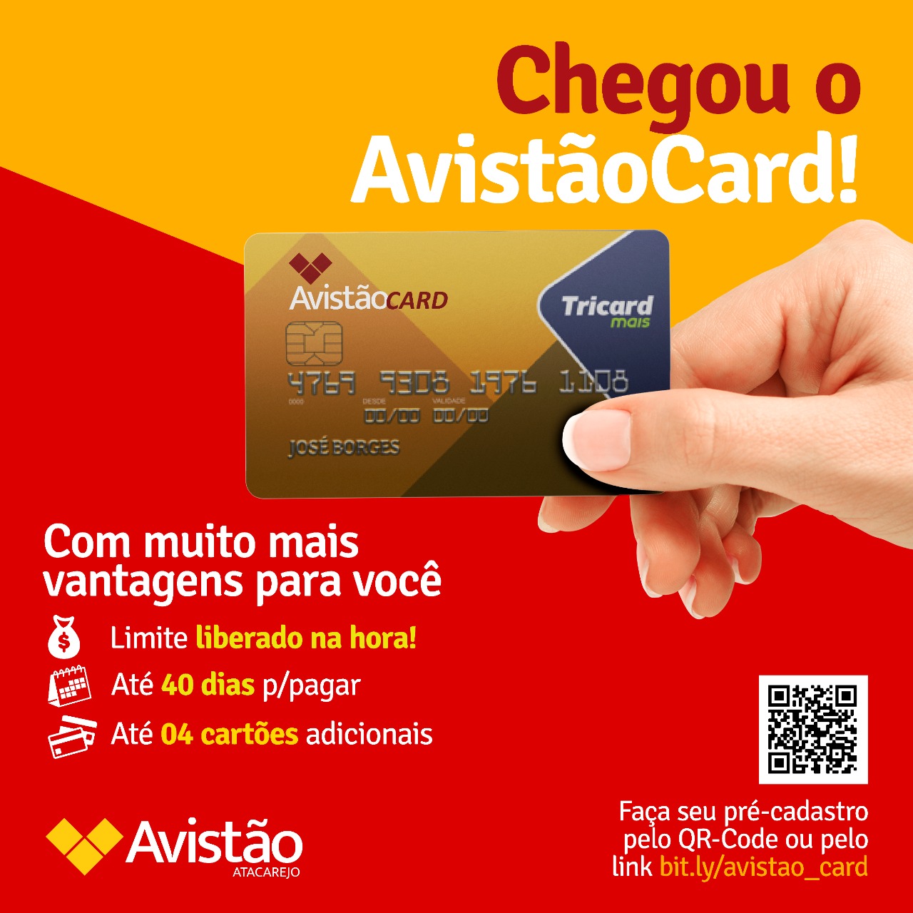 Leia mais sobre o artigo Chegou o Cartão de Crédito do Avistão